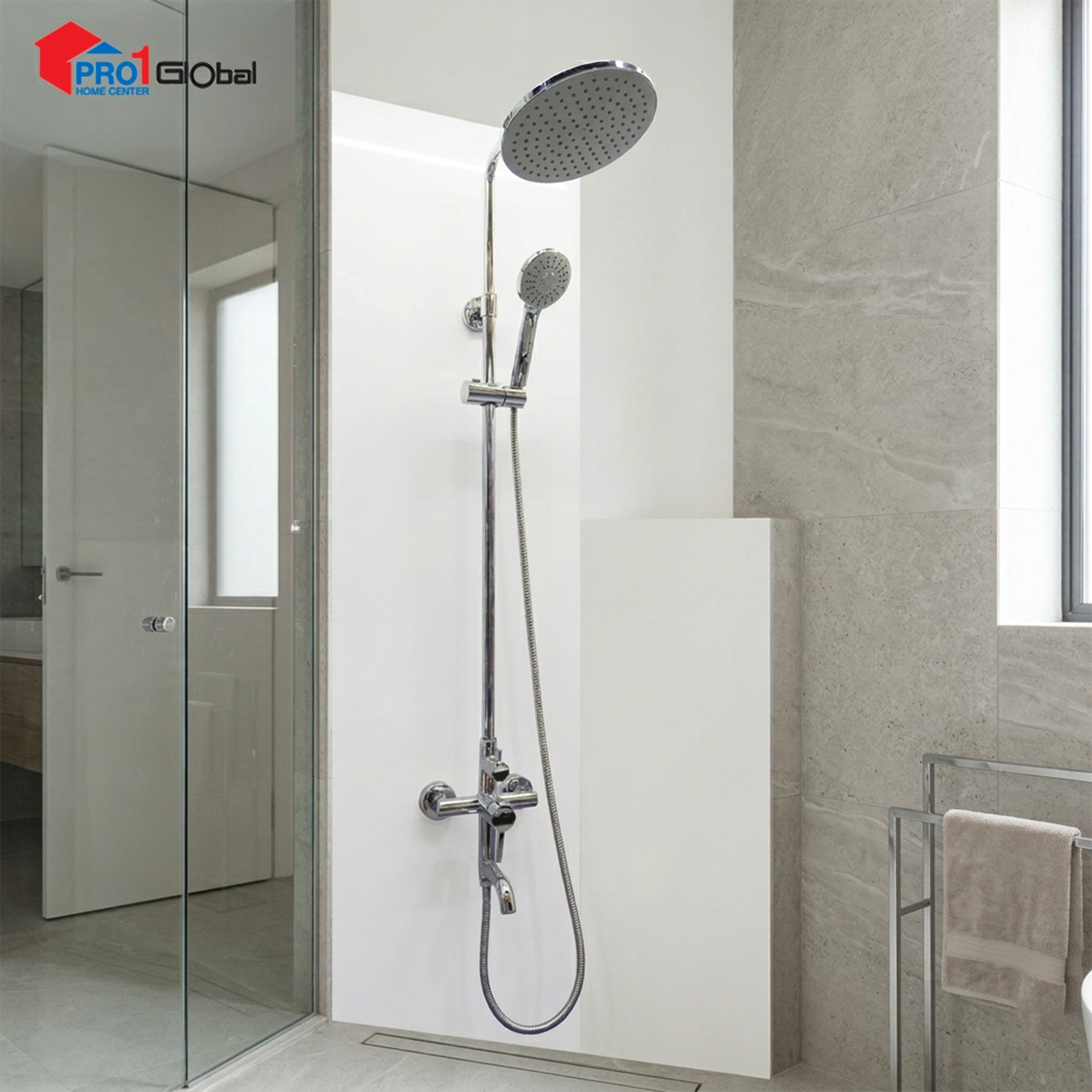 Cotto Mixer Rain Shower Set CT5103W