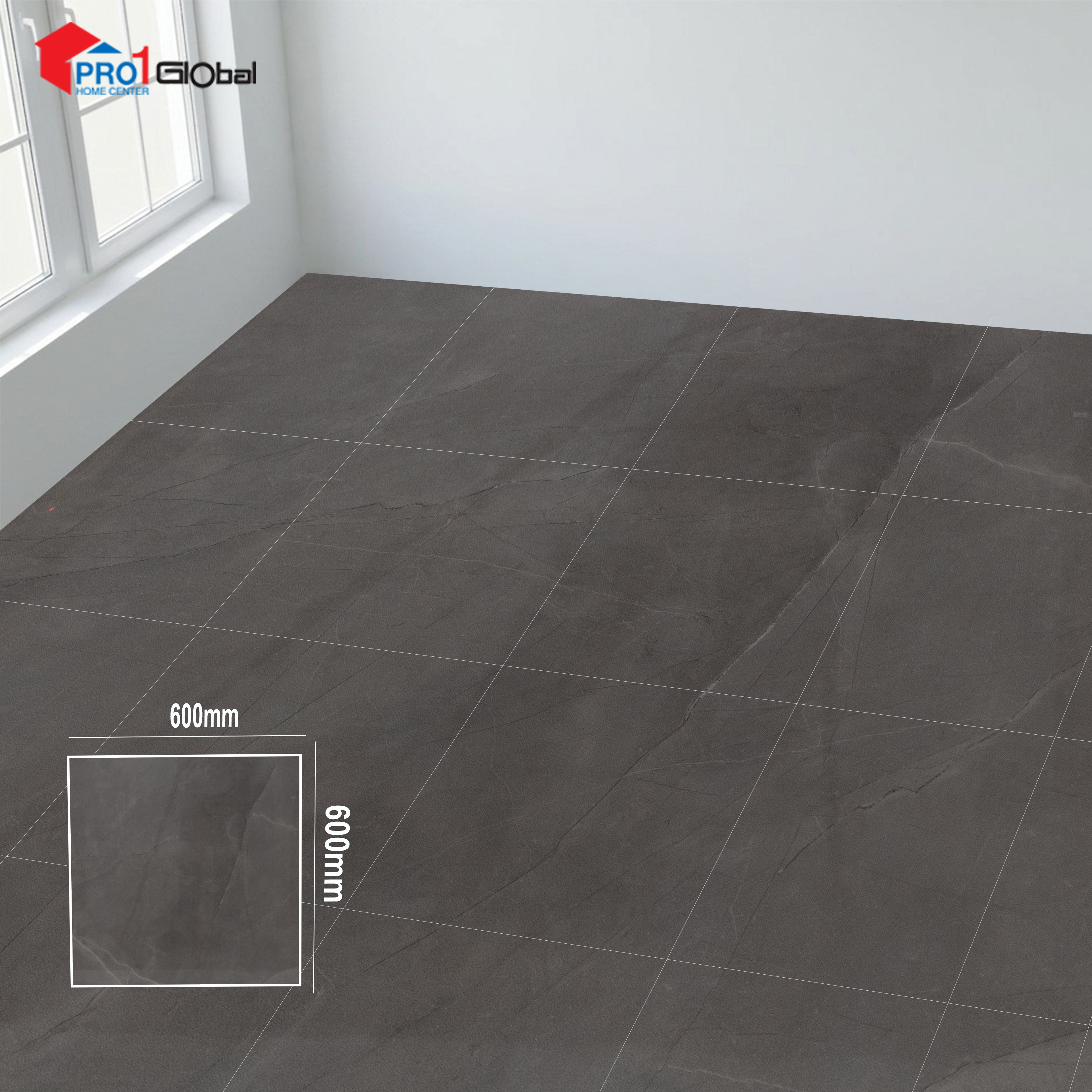 Happy House Glazed Porcelain MBXJS017(600x600)mm (POL)