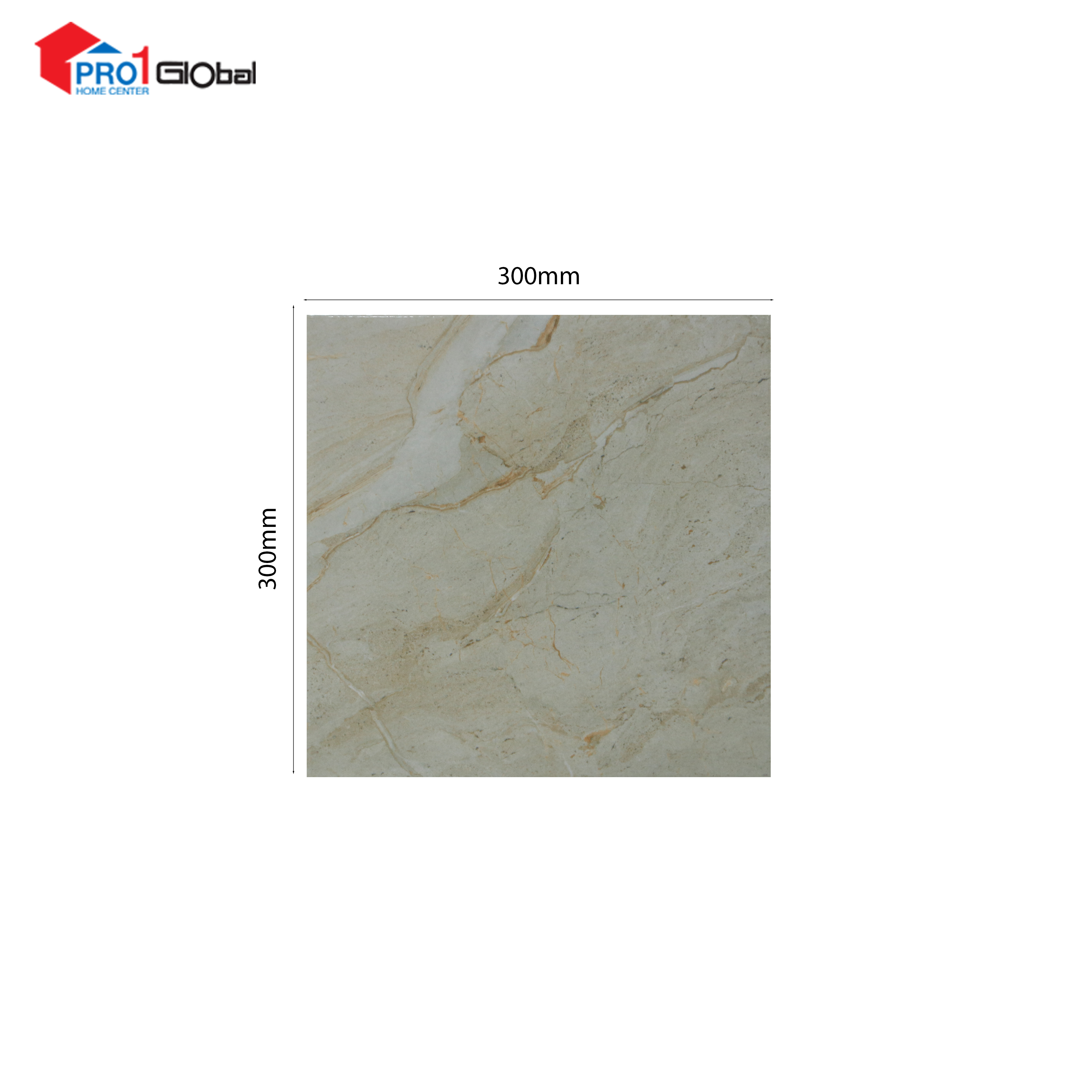 ECOMO SHMB-185-GY (300x300)mm