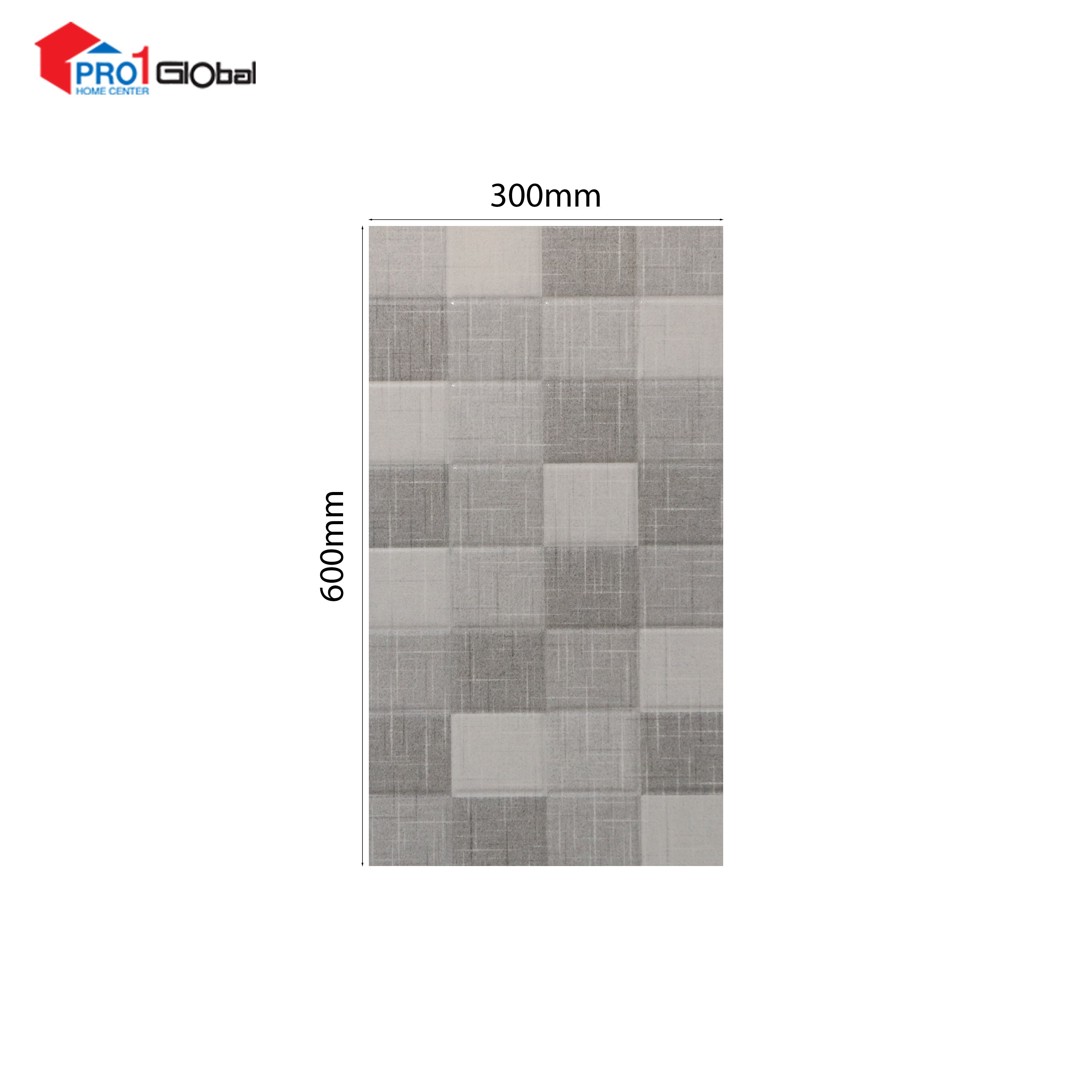 Chaiyo Ceramic Z21UCA43010163D1 Chailinin Grey (300x600)mm