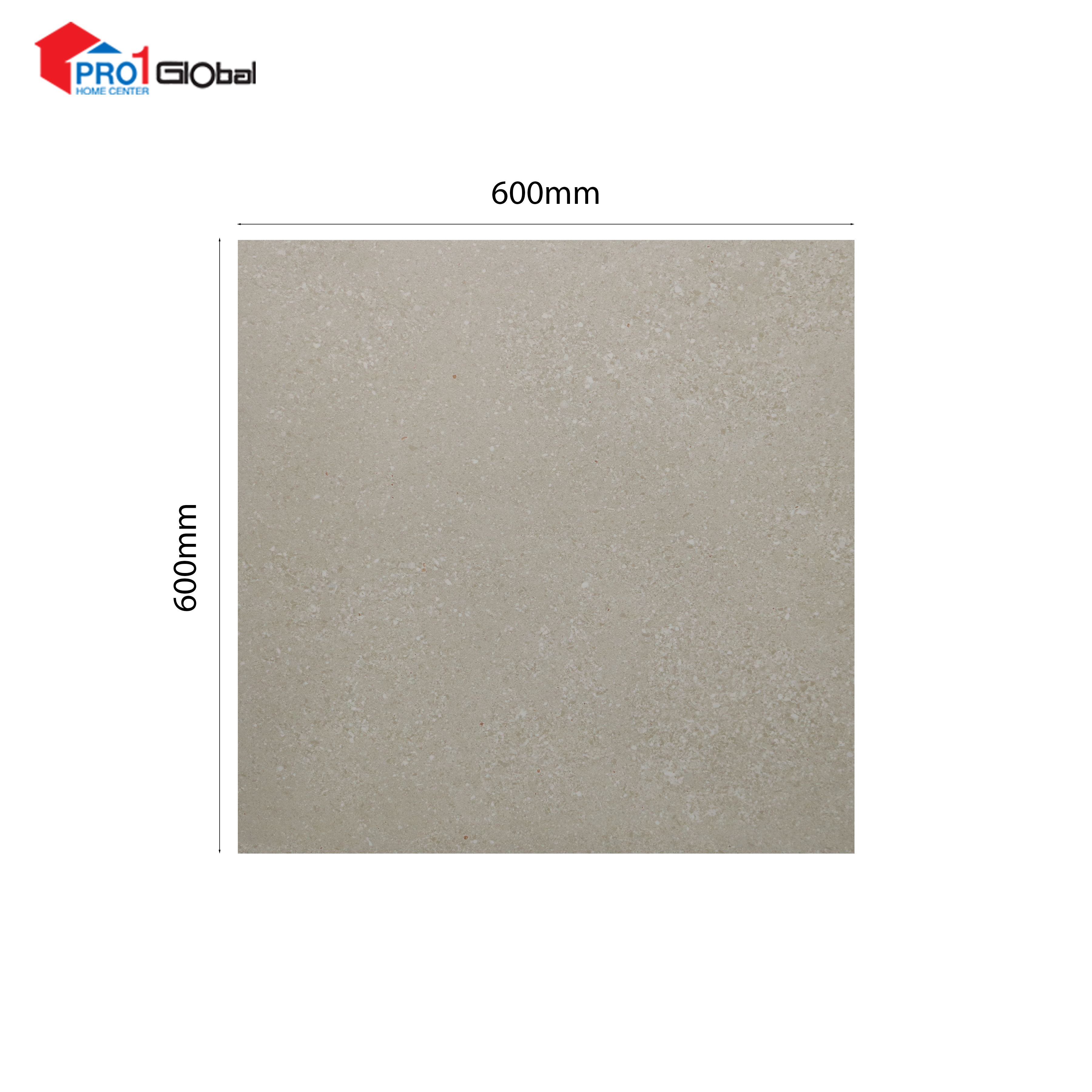 HAPPY HOUSE  Glazed Porcelain FR603MS Rustic Procelian (600x600)mm (Matt)