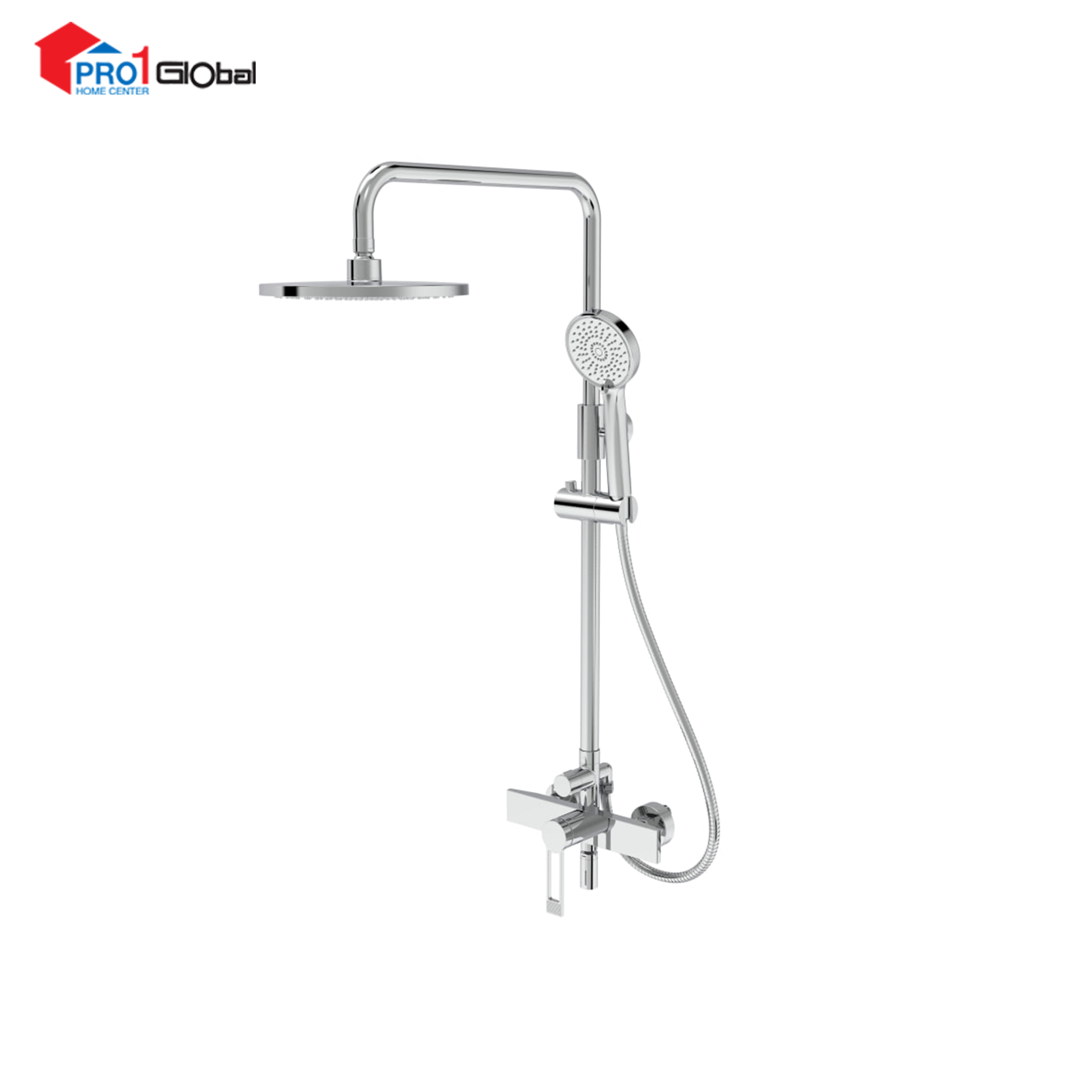 Neulux Mixer Rain Shower Set NEX-8203-5C