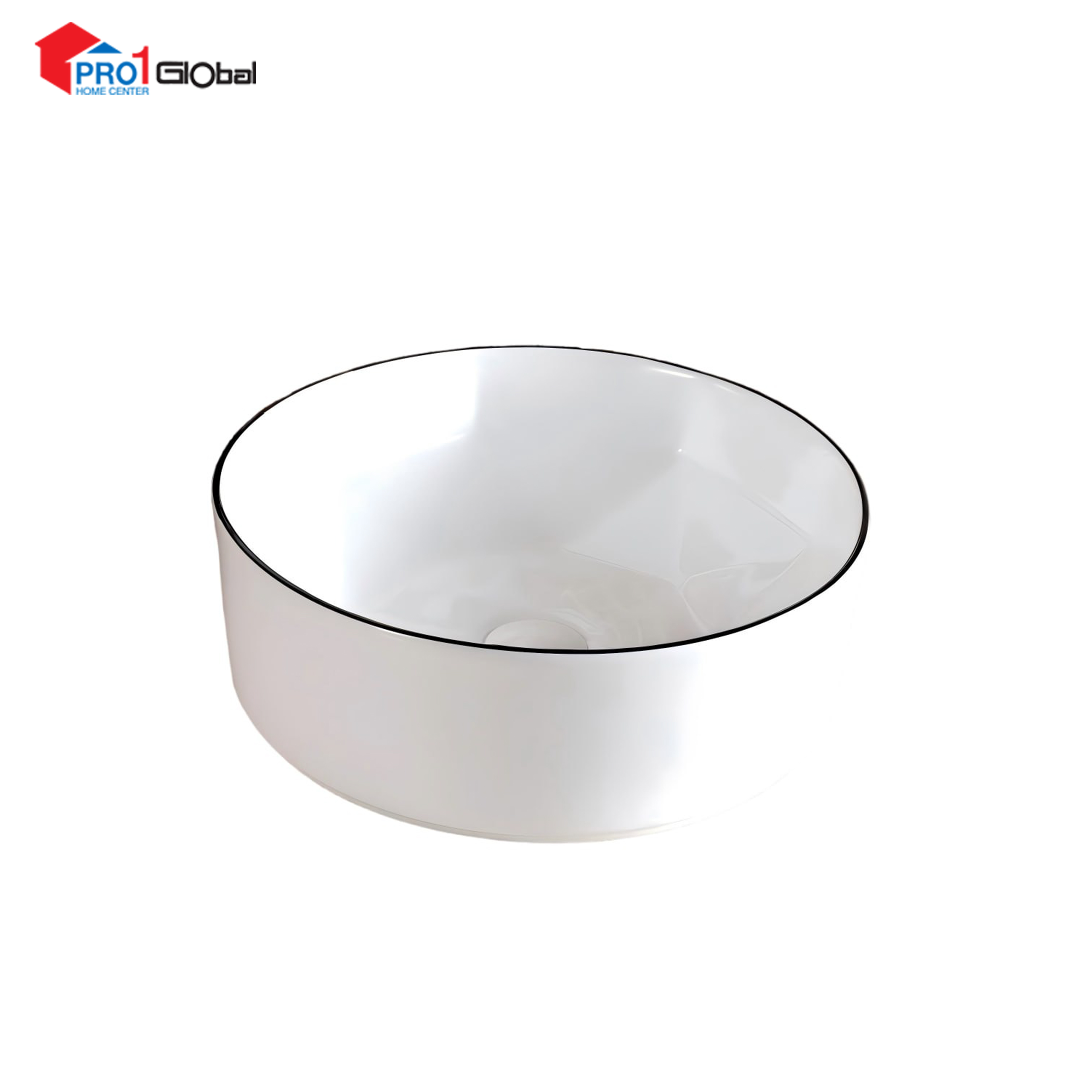 One Counter Basin LB-5333(White)(410x410x155)mm