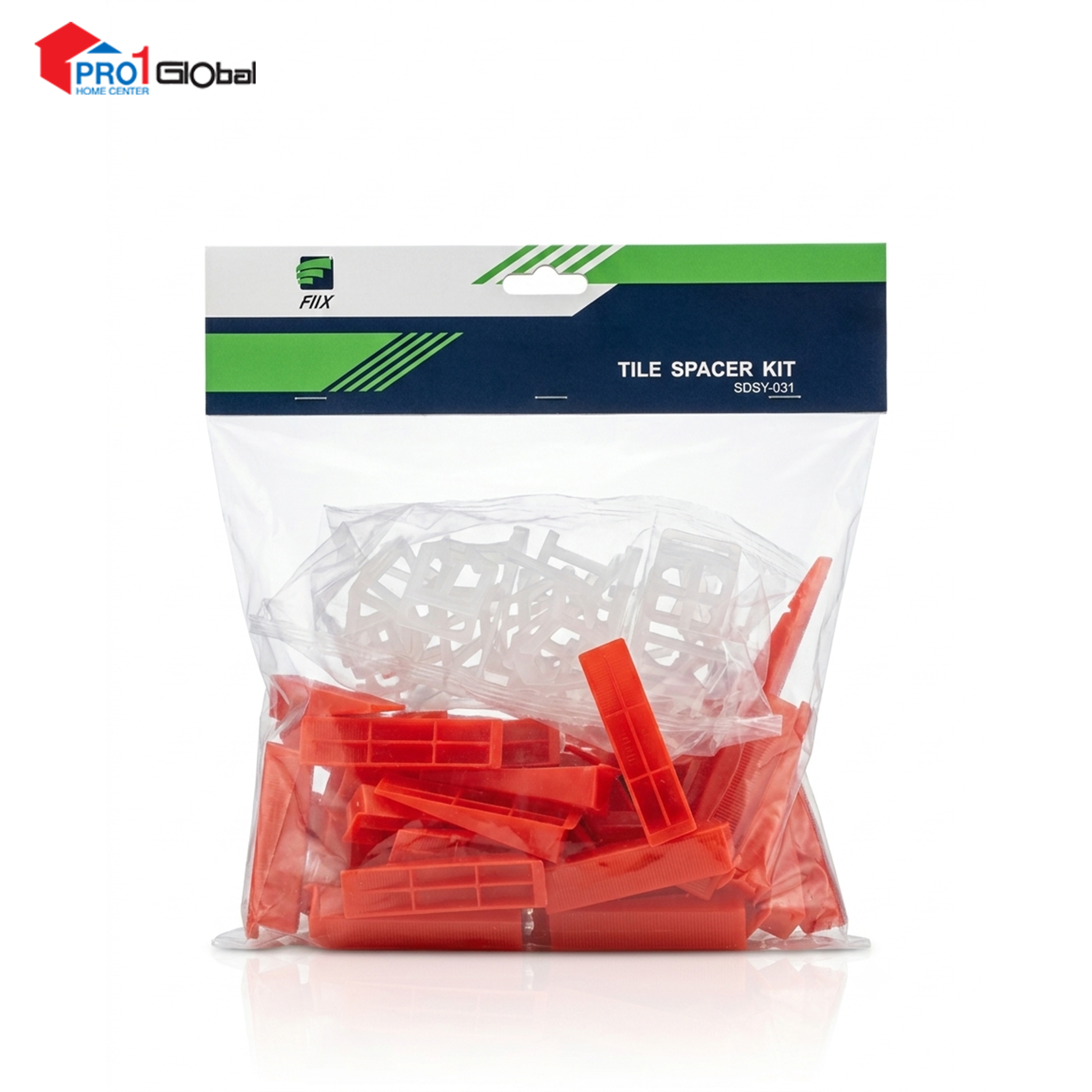 FIIX Tile Spacer SDSY-031 (White & Red )