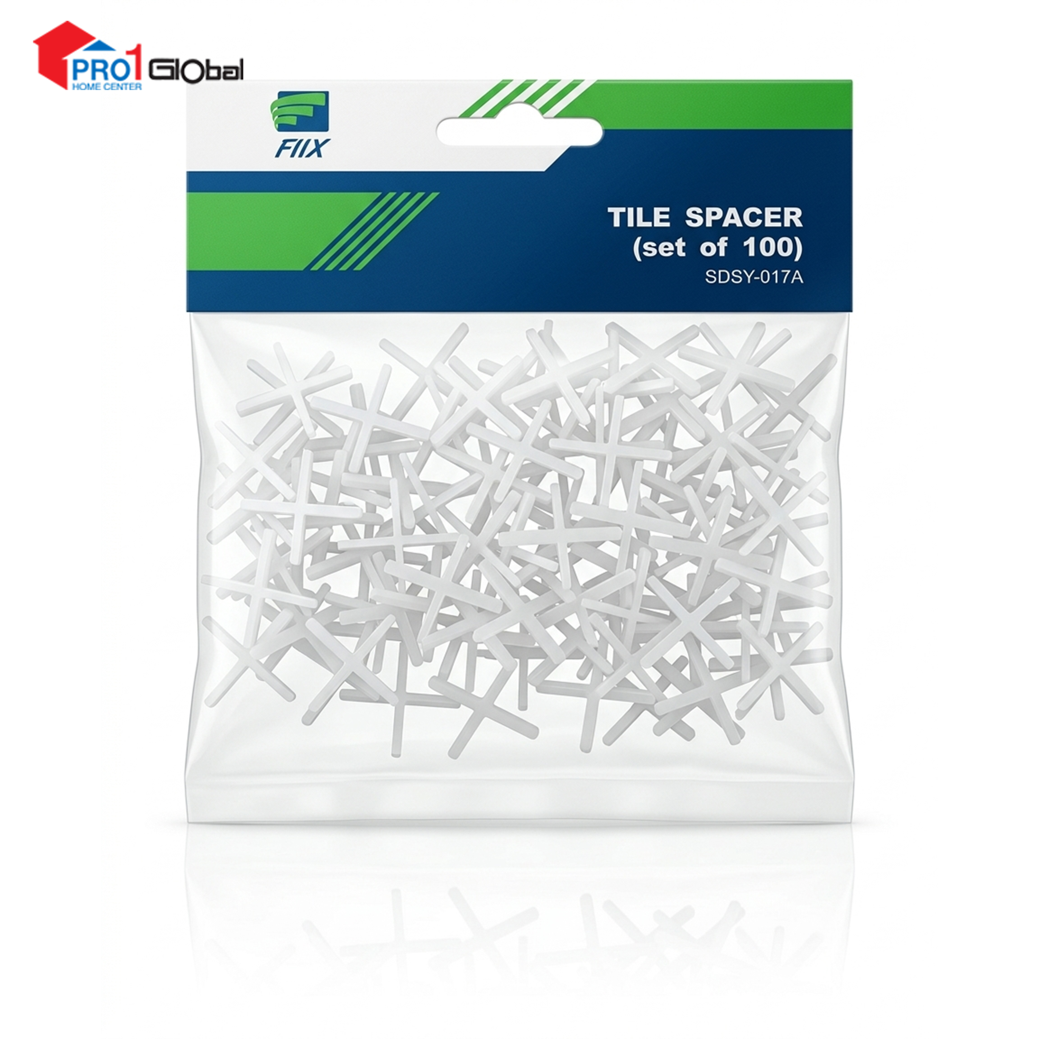 FIIX Tile Spacer SDSY-017 1.5mm White