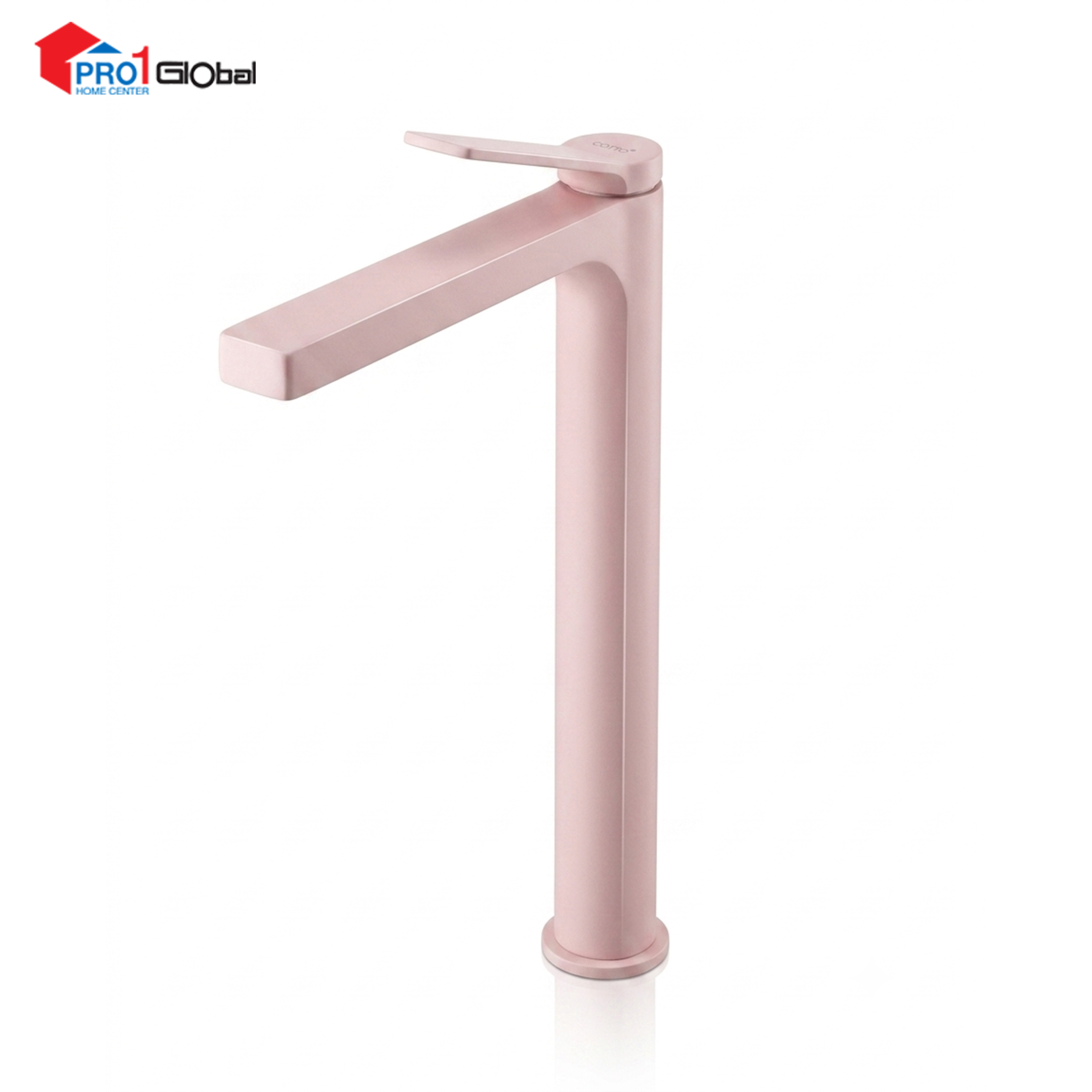 COTTO Basin Mixer Faucet (Tall Body), KLIRR CT2382AY#PI(Pink)