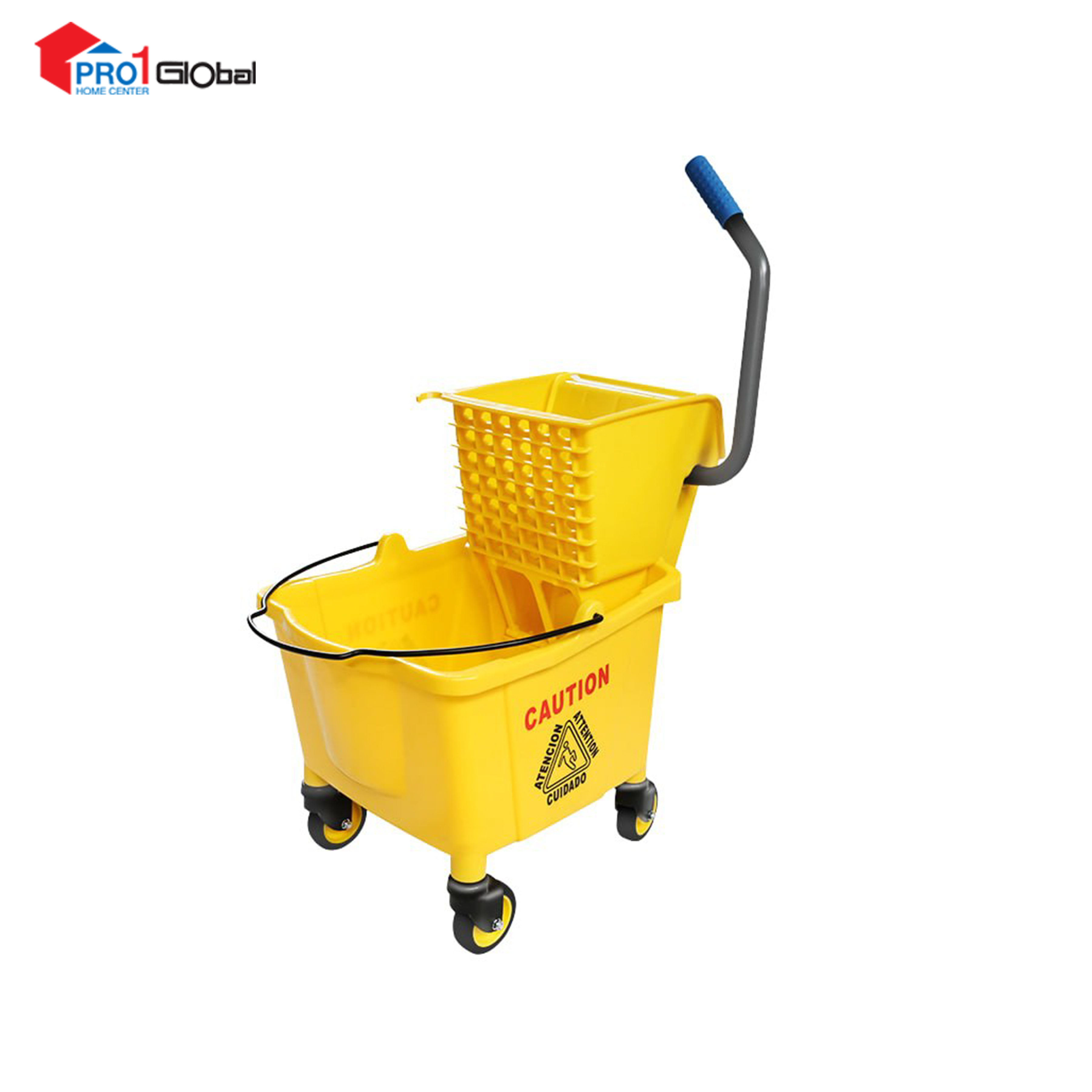 I Clean Mop Wringer KH040C-1  (24Ltr) Yellow