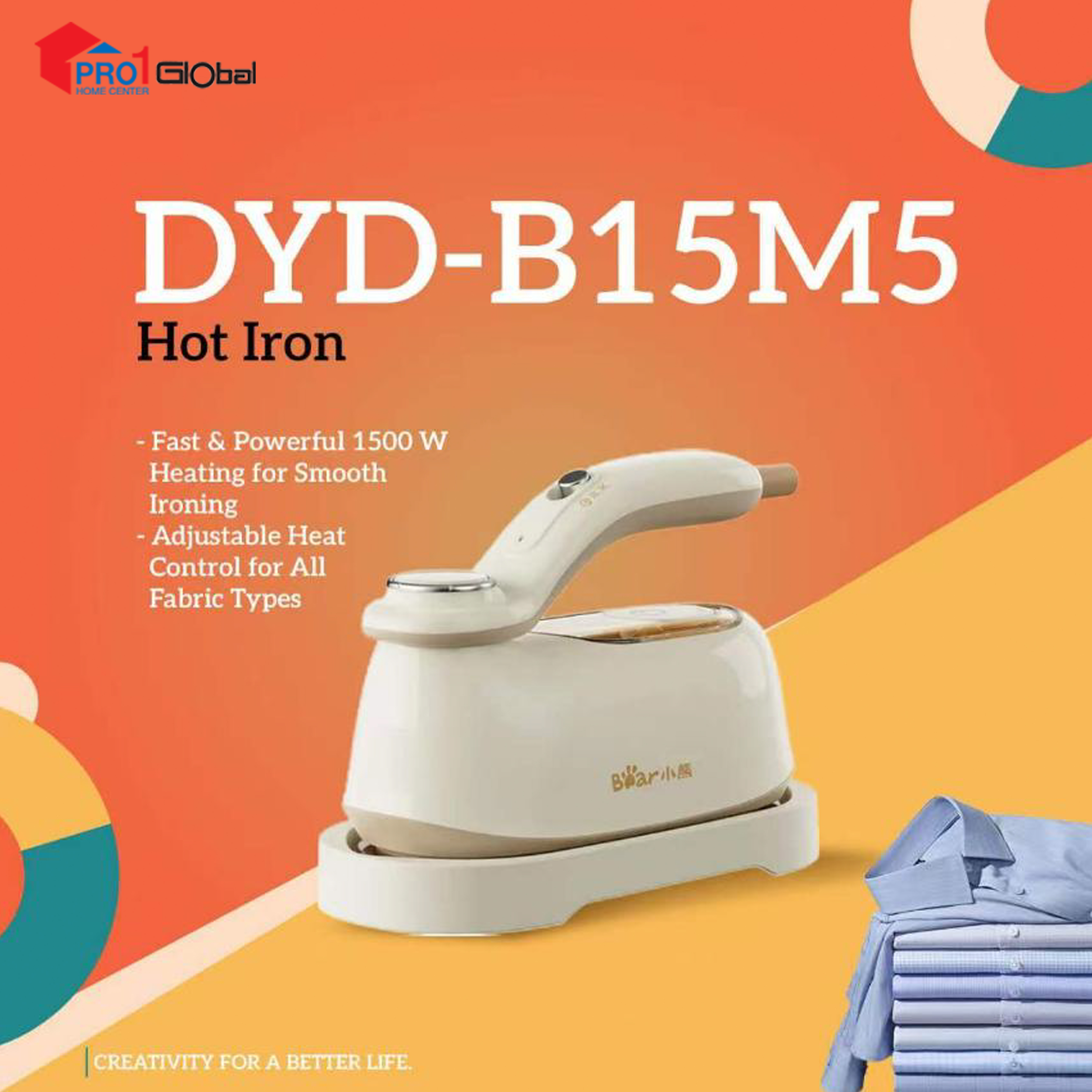 BEAR Steam Iron DYD-B15M5(1500W)