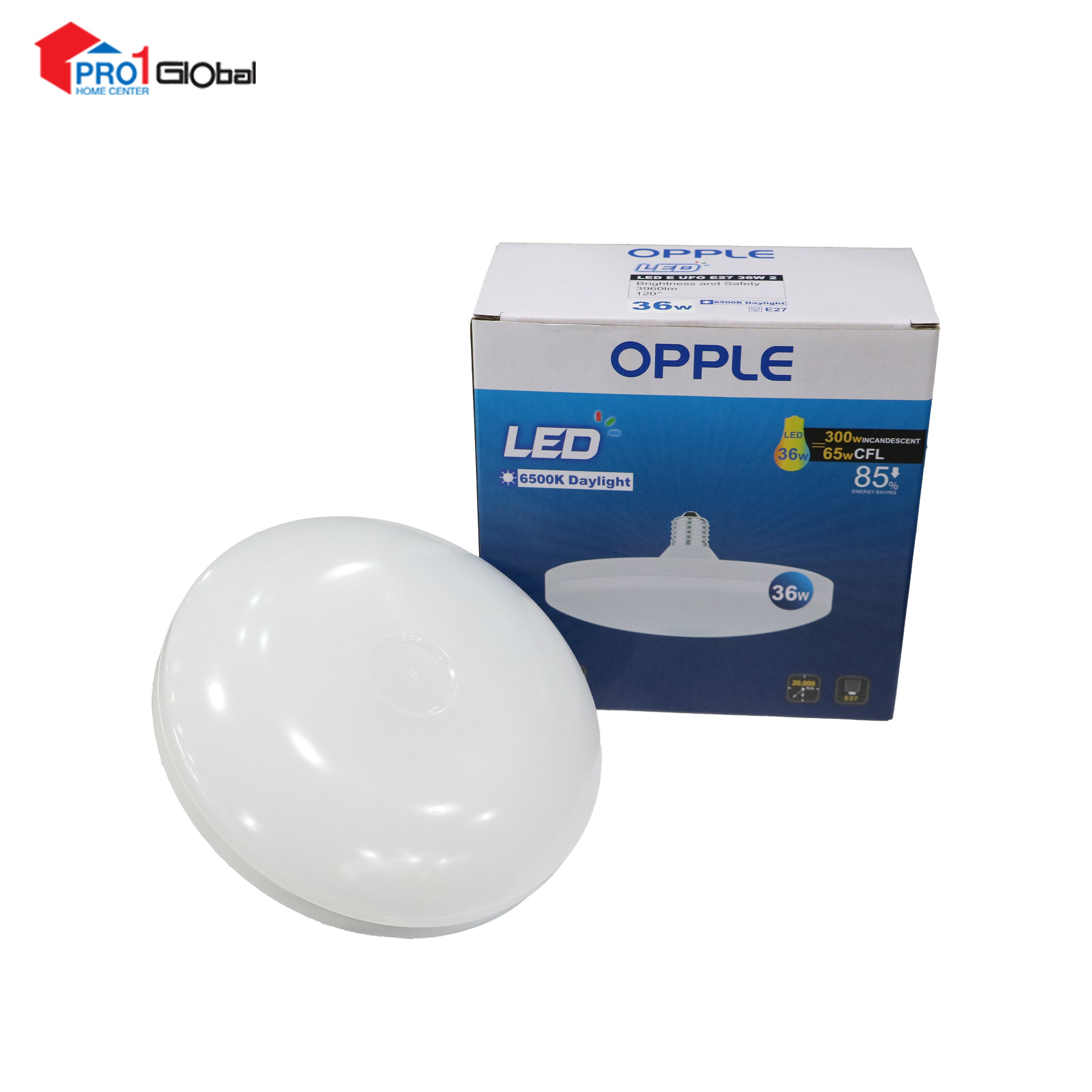 OPPLE LED Bulb E-2 UFO E27 36W 6500K