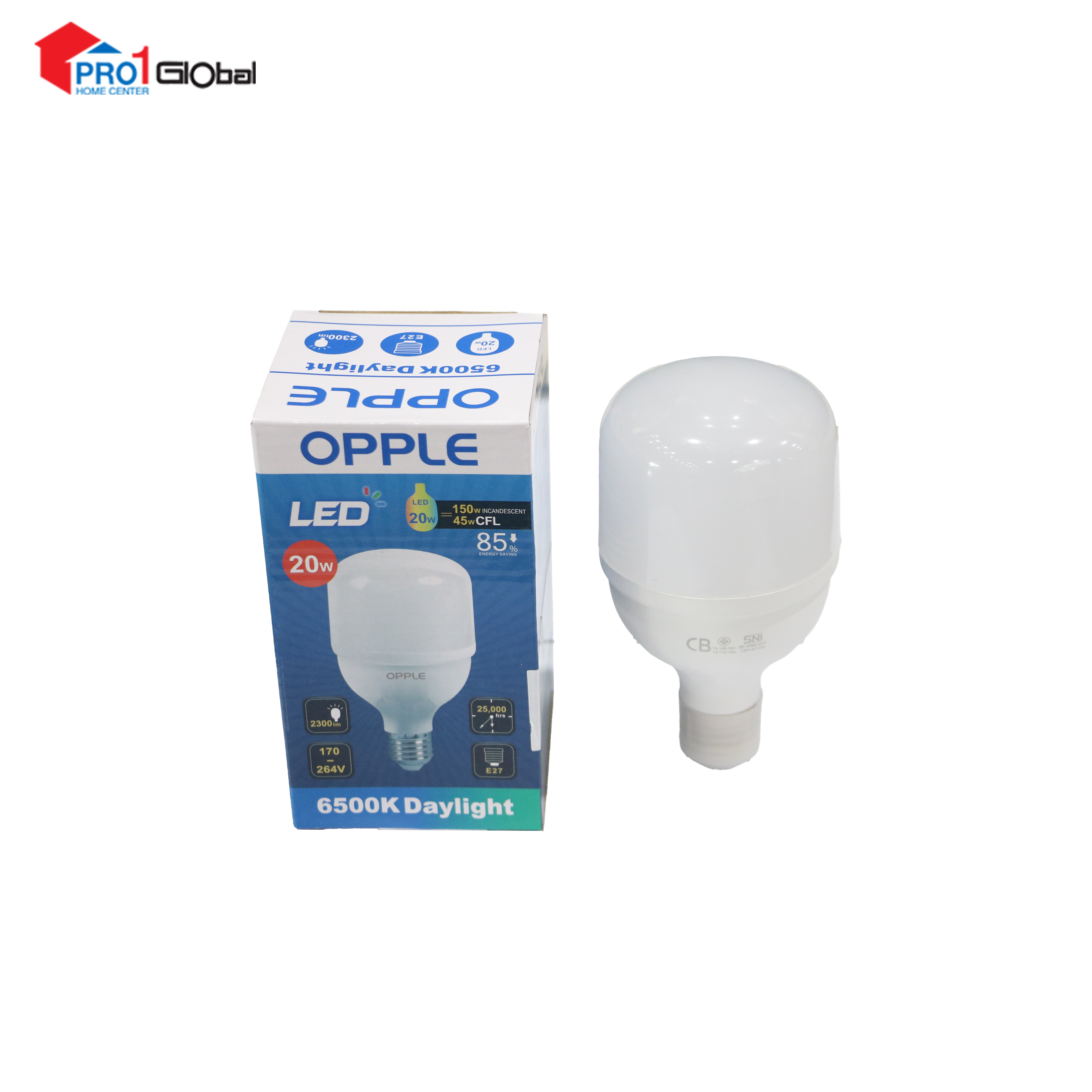 OPPLE LED Bulb ES2-HPB E27 20W 6500K