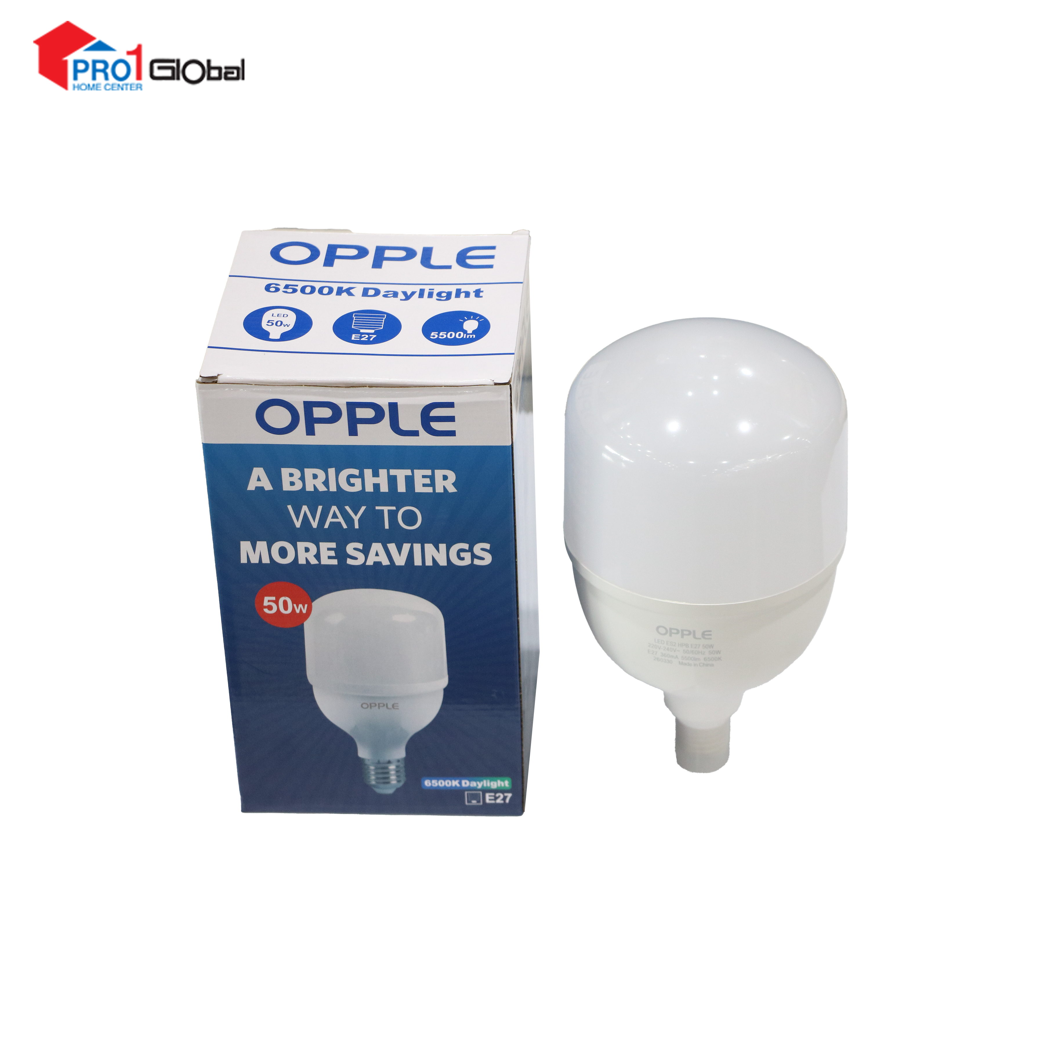 OPPLE LED Bulb ES2-HPB E27 50W 6500K