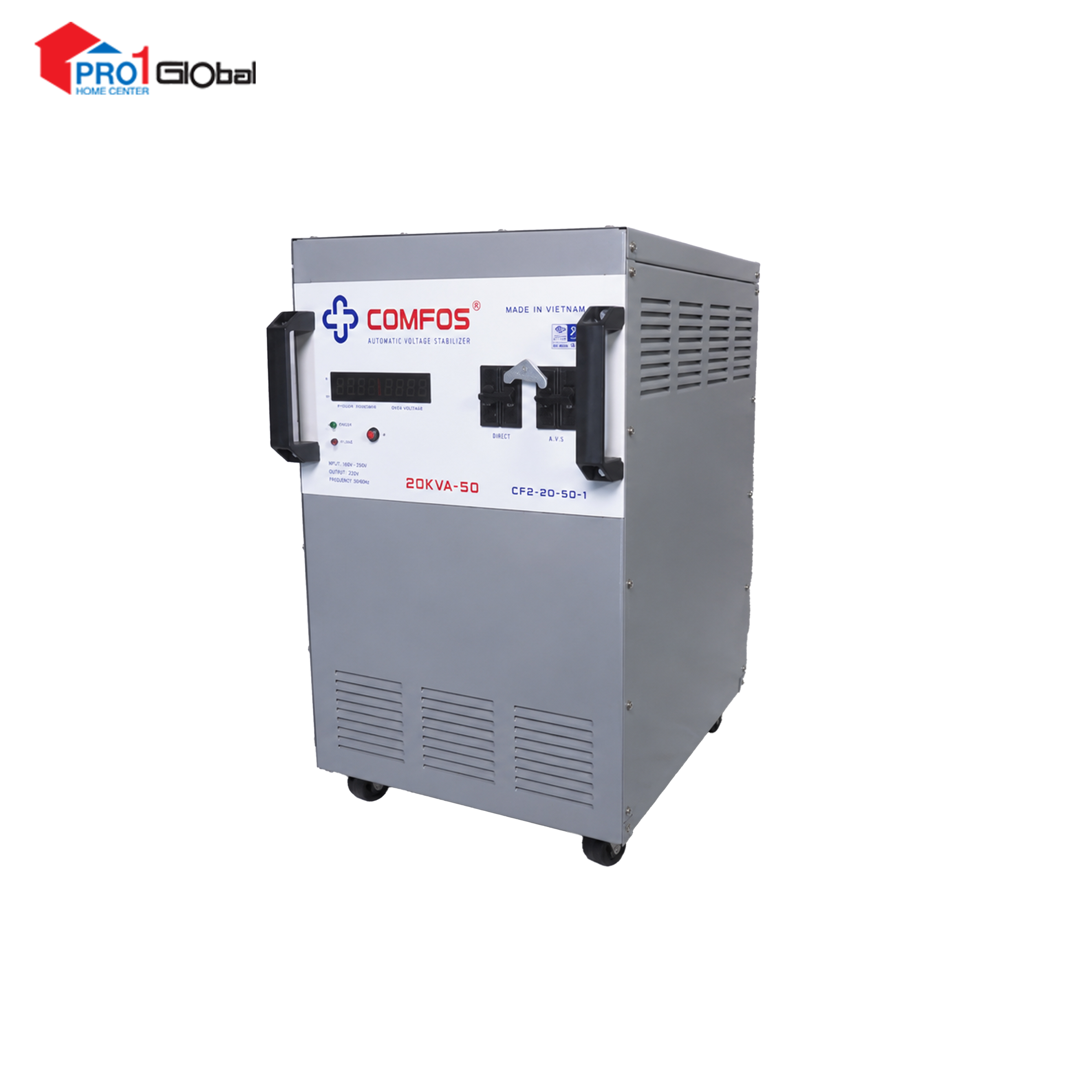 COMFOS Automatic Voltage Stabilizer CF2-20-50-1 20KVA 50V